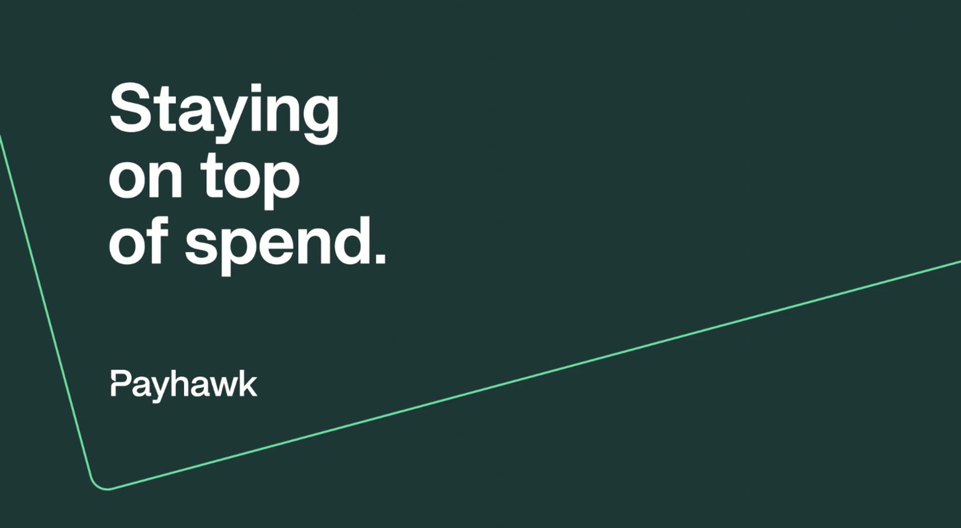 Video - staying on top of corporate spend control with Payhawk's cards. 